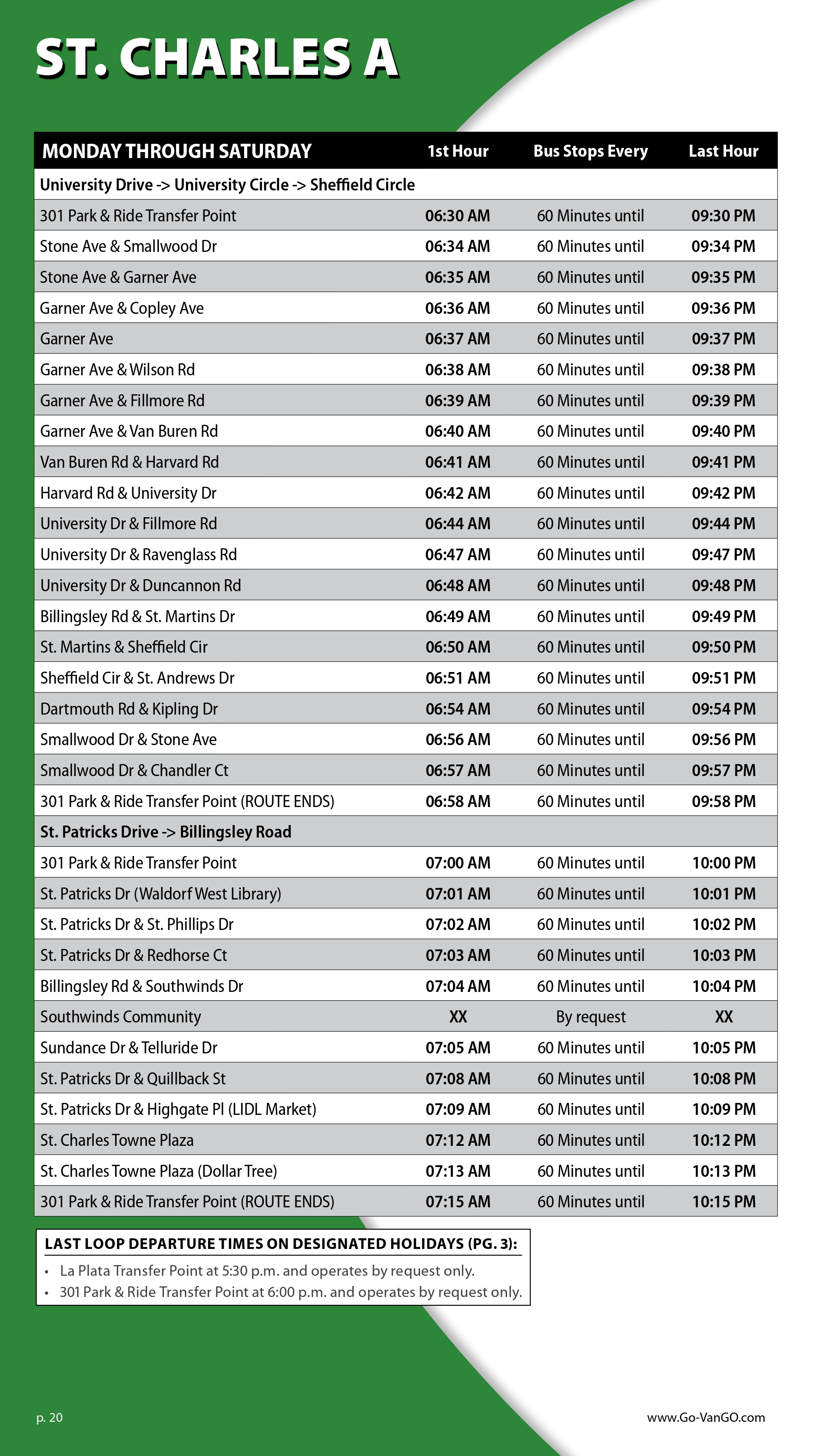 St Charles A Route Schedul_page-0001