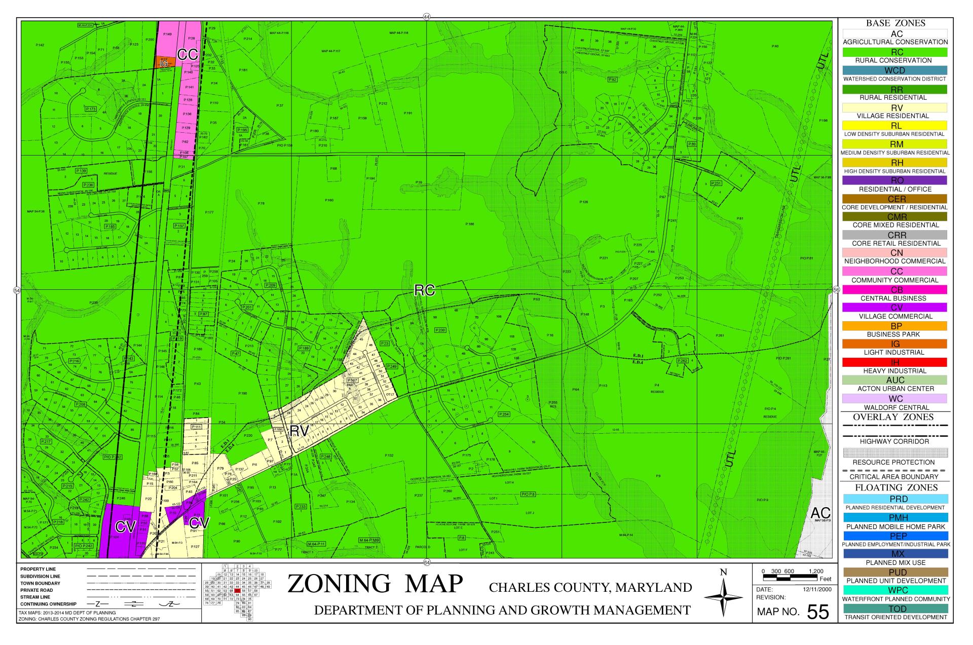 Zoning Map 55