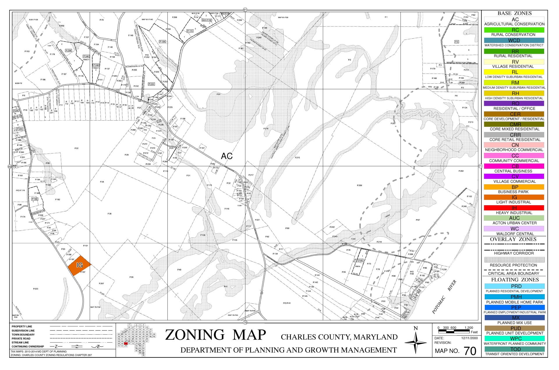 Zoning Map 70