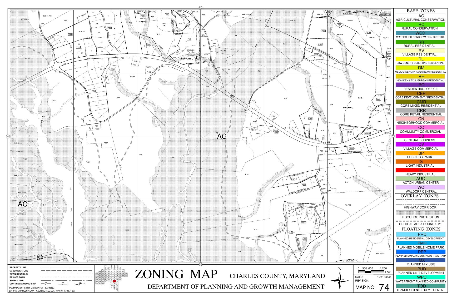 Zoning Map 74