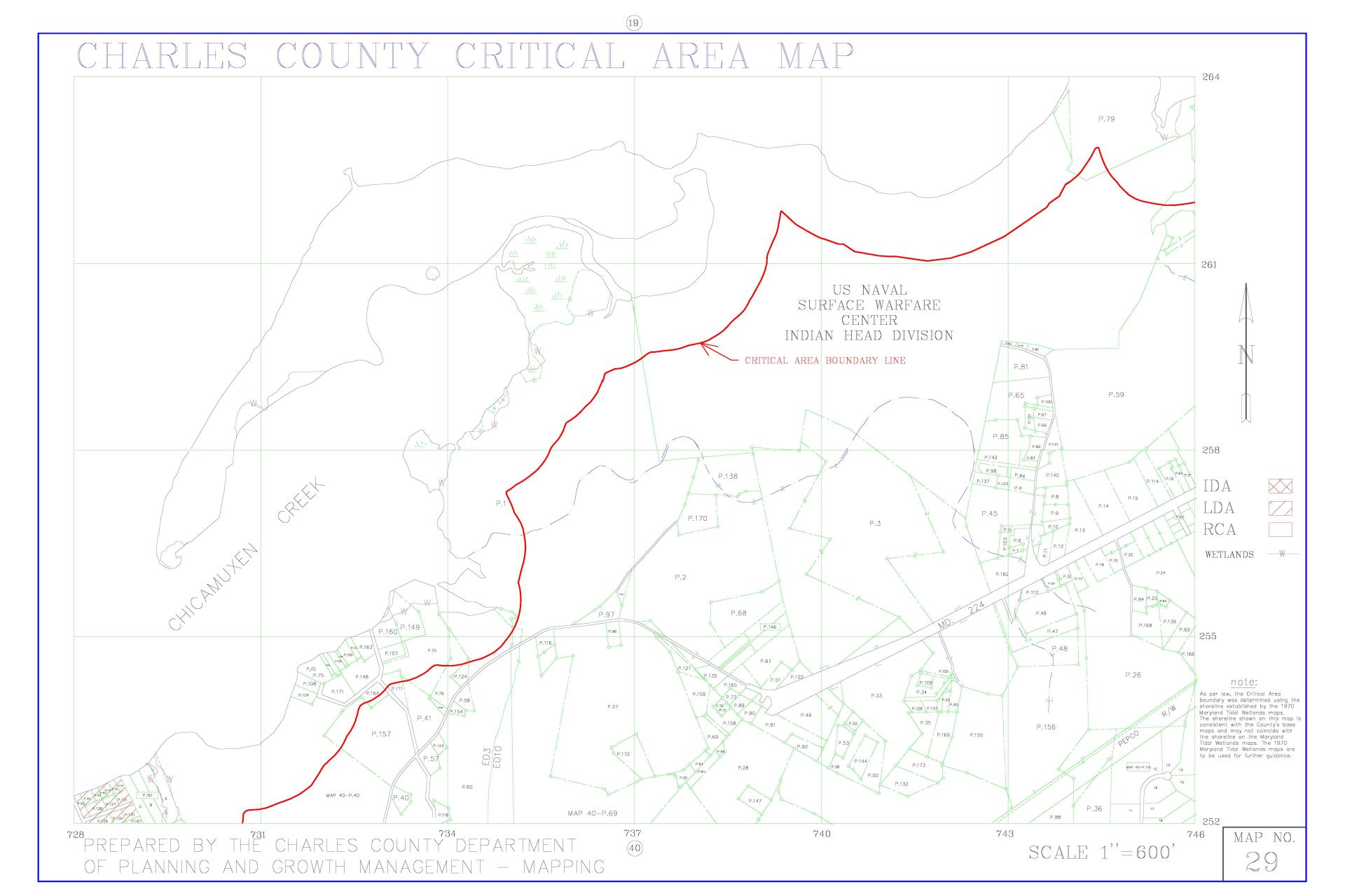 Critical Area Map 29