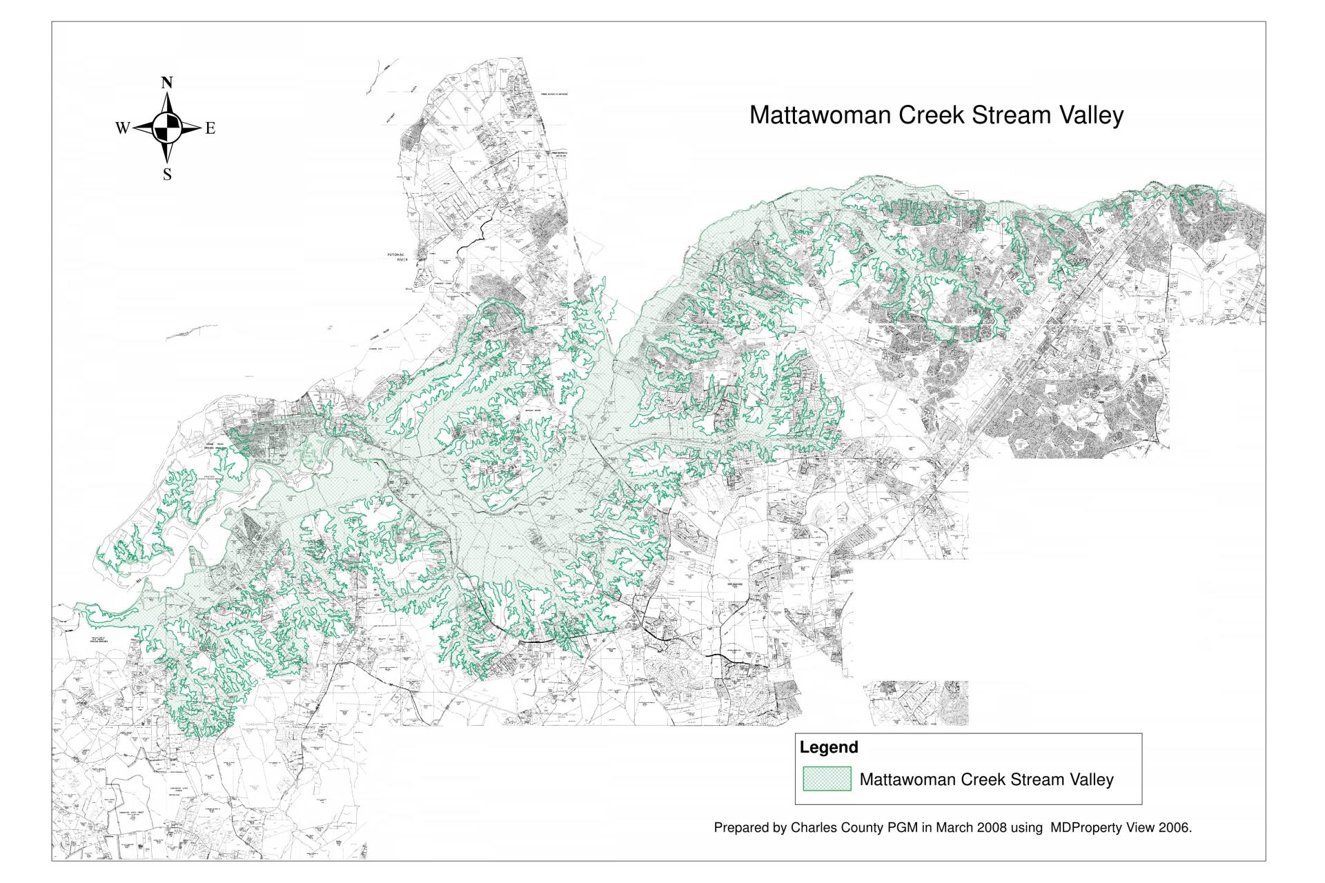 Mattawoman Stream Valley Map