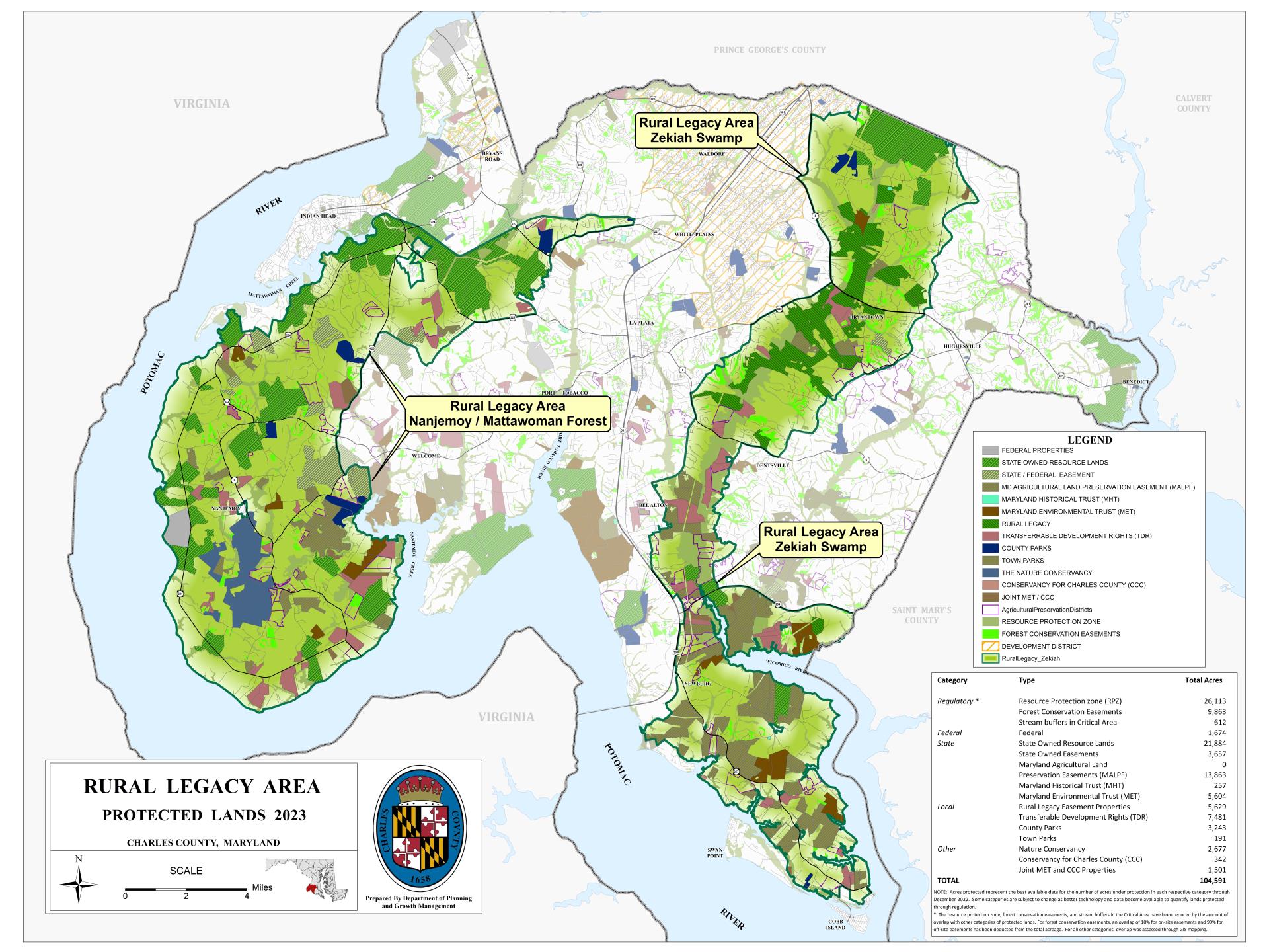 Rural Legacy Map