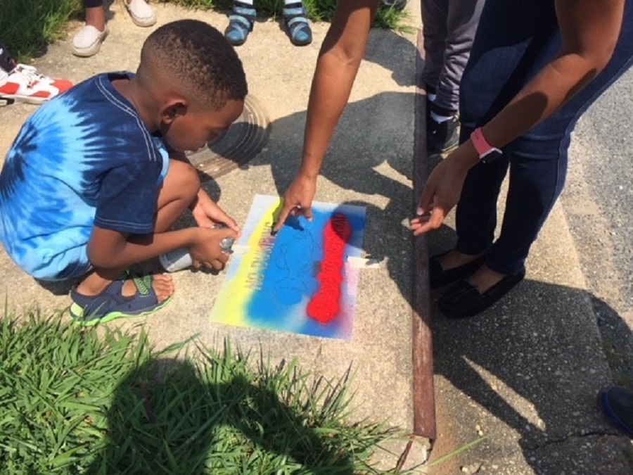 Storm Drain Stenciling Picture 1