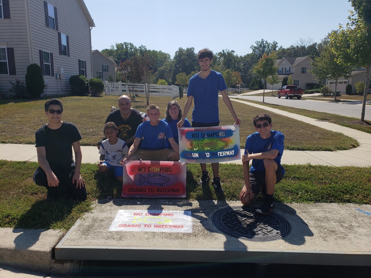 Storm Drain Stenciling Picture 5