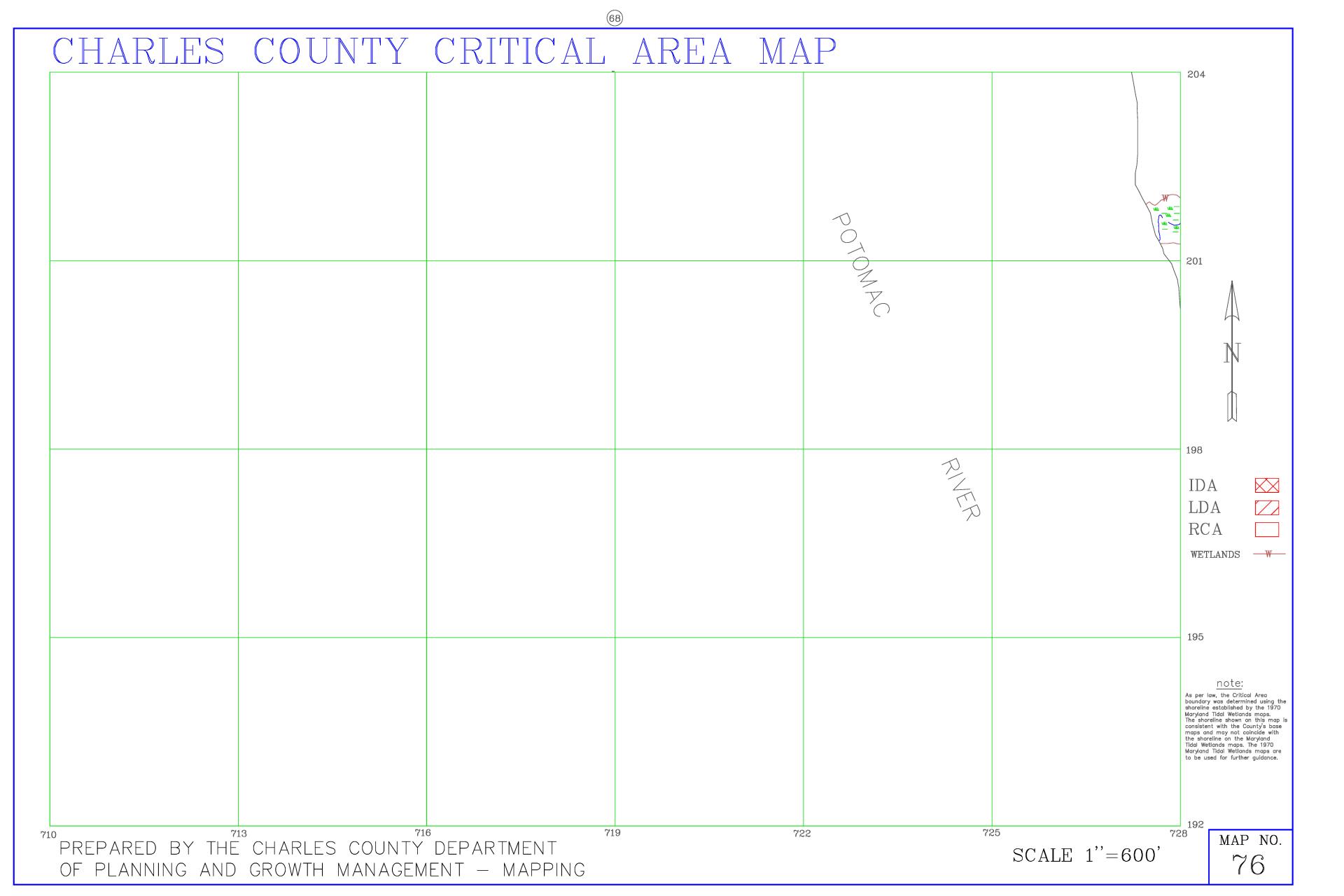 Critical Area Map 76