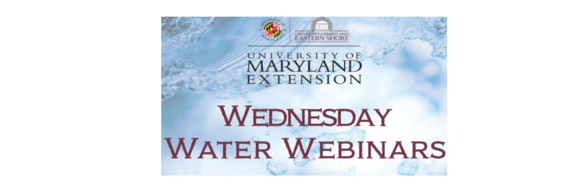 Wednesday Water Webinars Image