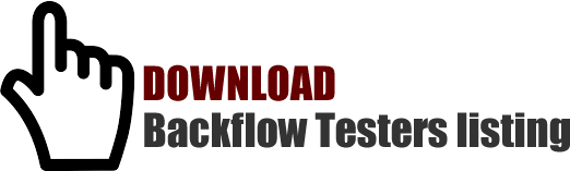 Download Backflow Testers Listing